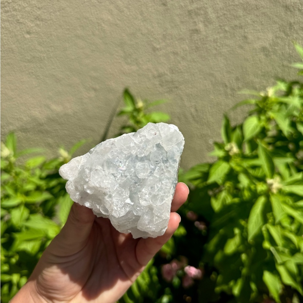 Large Clear Quartz Crystal Cluster‎